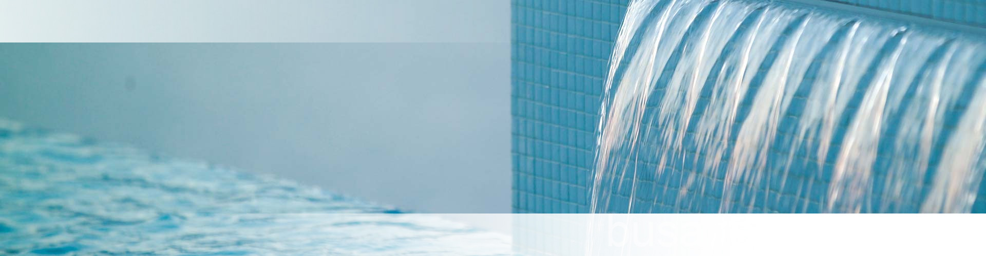 wasserfall swimming pool