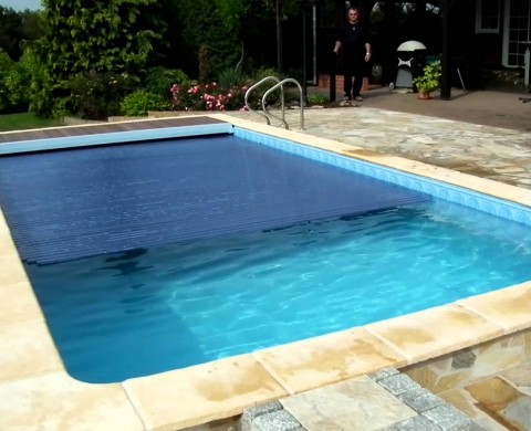 Rolloabdeckung für Swimmingpool Rolloabdeckung für Swimmingpool